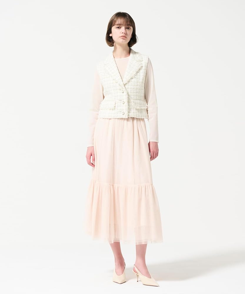 Amazon | [グレースコンチネンタル] ベスト 2024AWﾂｲｰﾄﾞﾍﾞｽﾄ